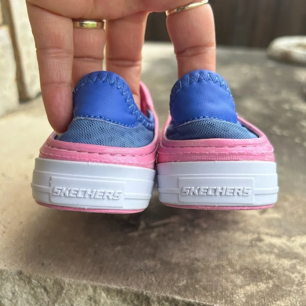 Skechers Foamies Aqua Surge water pink & purple shoes kids Sz-6. P